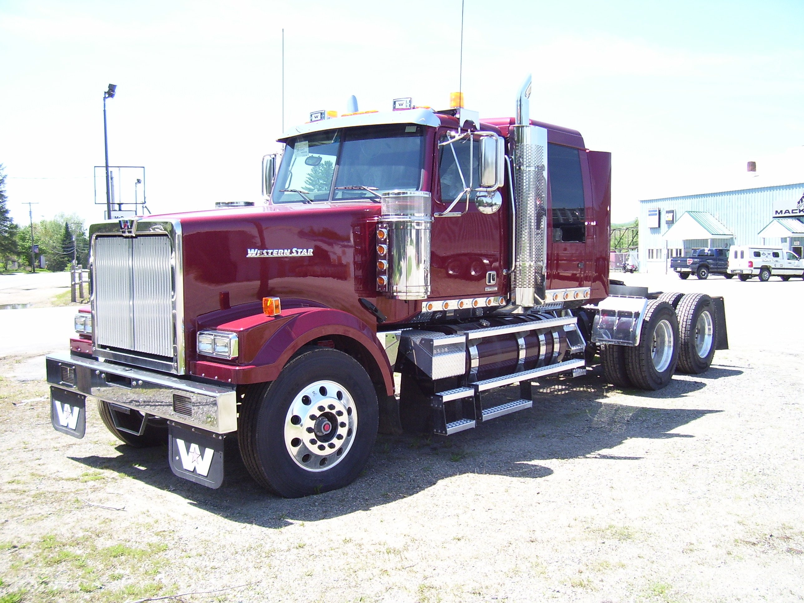 western, Star, Semi, Tractor, Transport Wallpaper