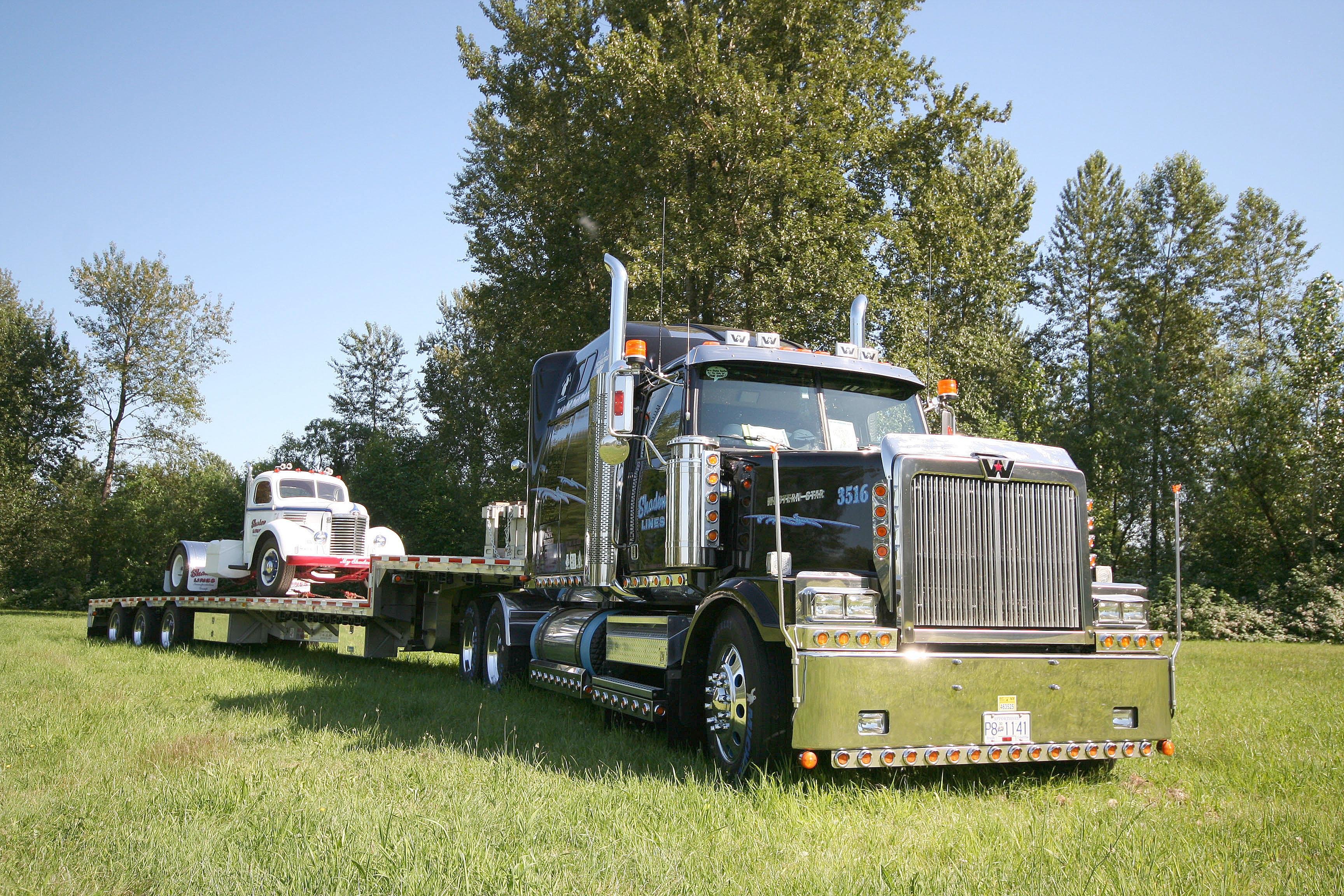 western, Star, Semi, Tractor, Transport Wallpaper