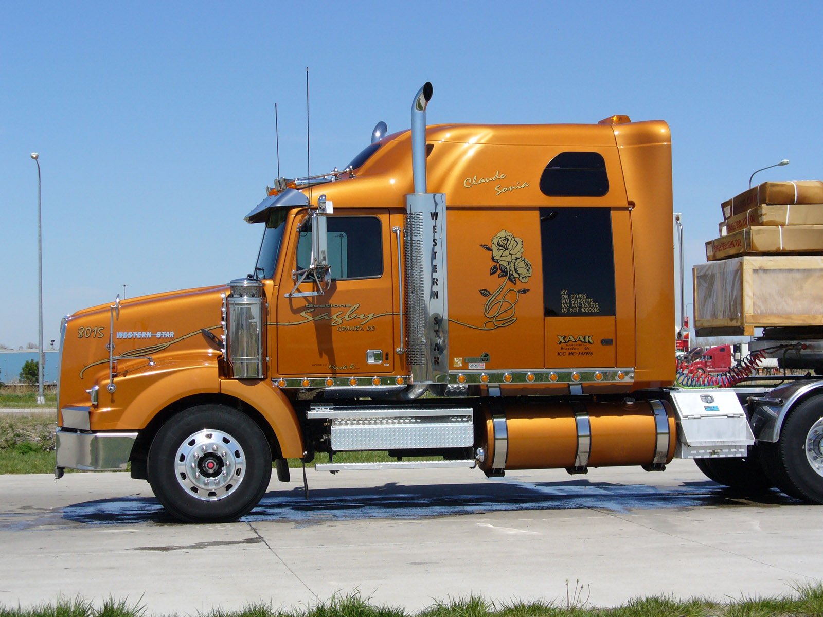 western, Star, Semi, Tractor, Transport Wallpaper