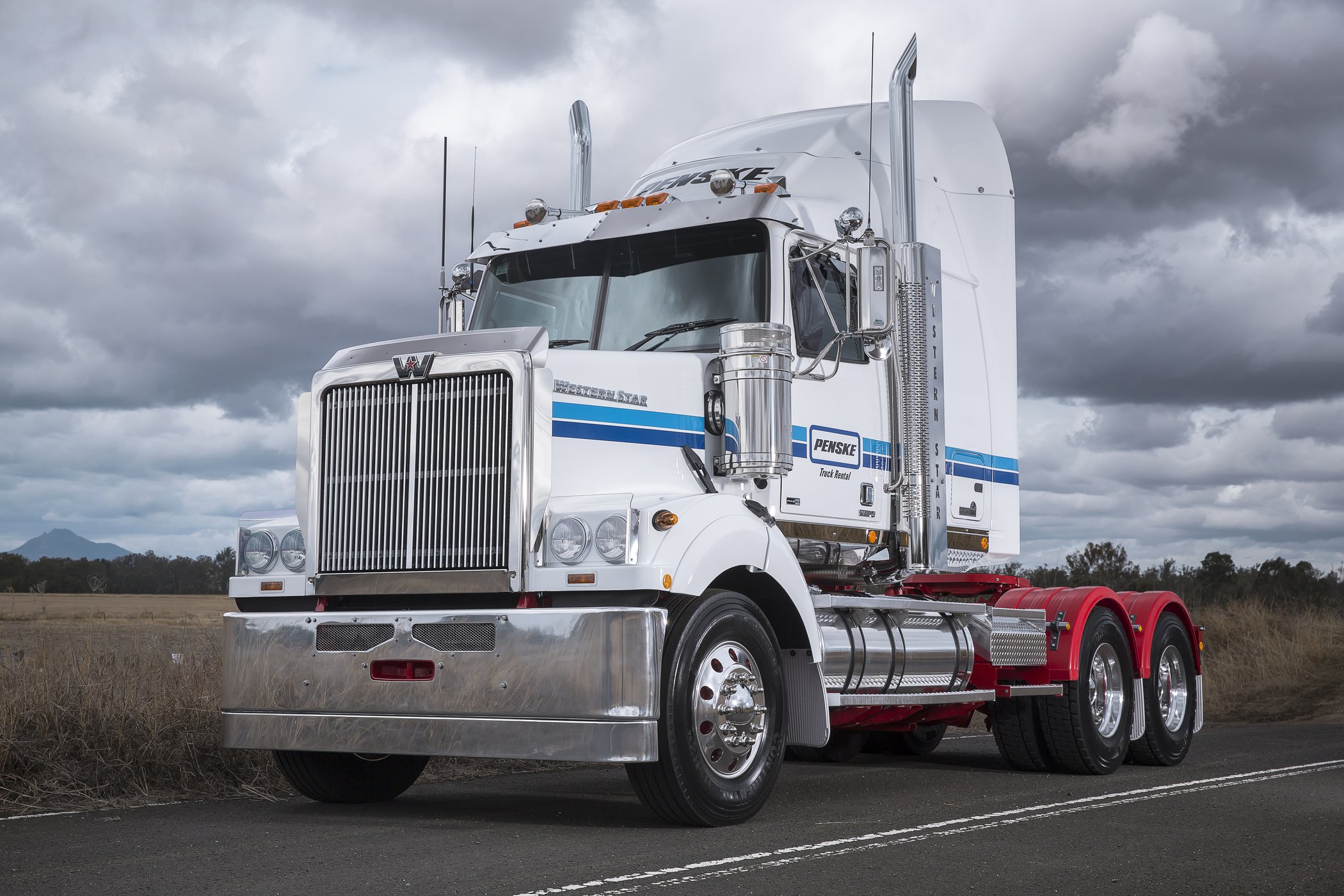 western, Star, Semi, Tractor, Transport Wallpaper