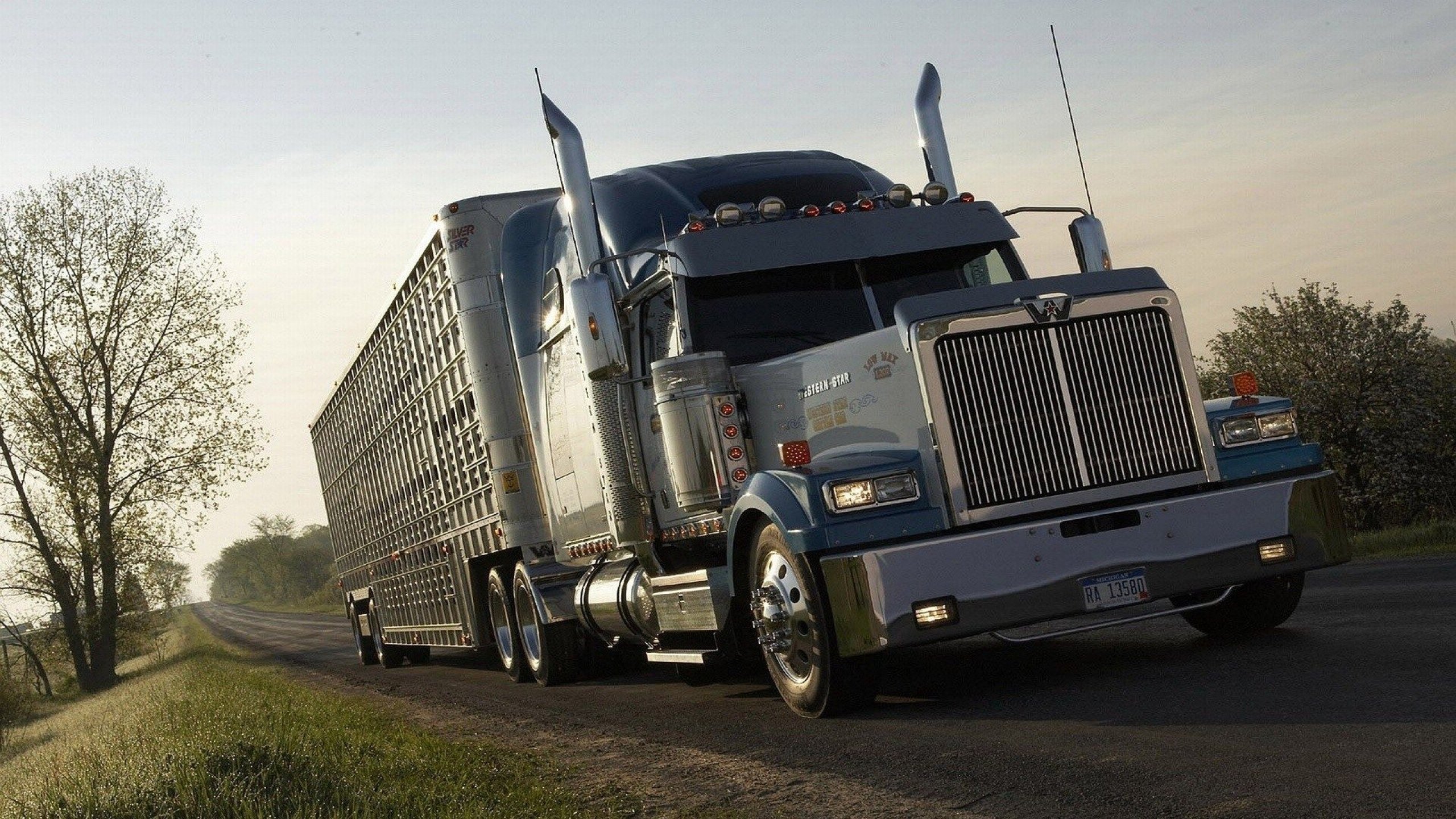 western, Star, Semi, Tractor, Transport Wallpaper