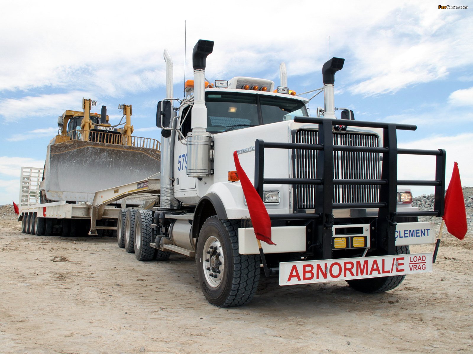 western, Star, Semi, Tractor, Transport Wallpaper