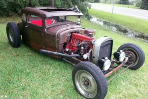 1931, Ford, Model a, Coupe, Hot, Rod, Rat, Rods, Custom, Vintage
