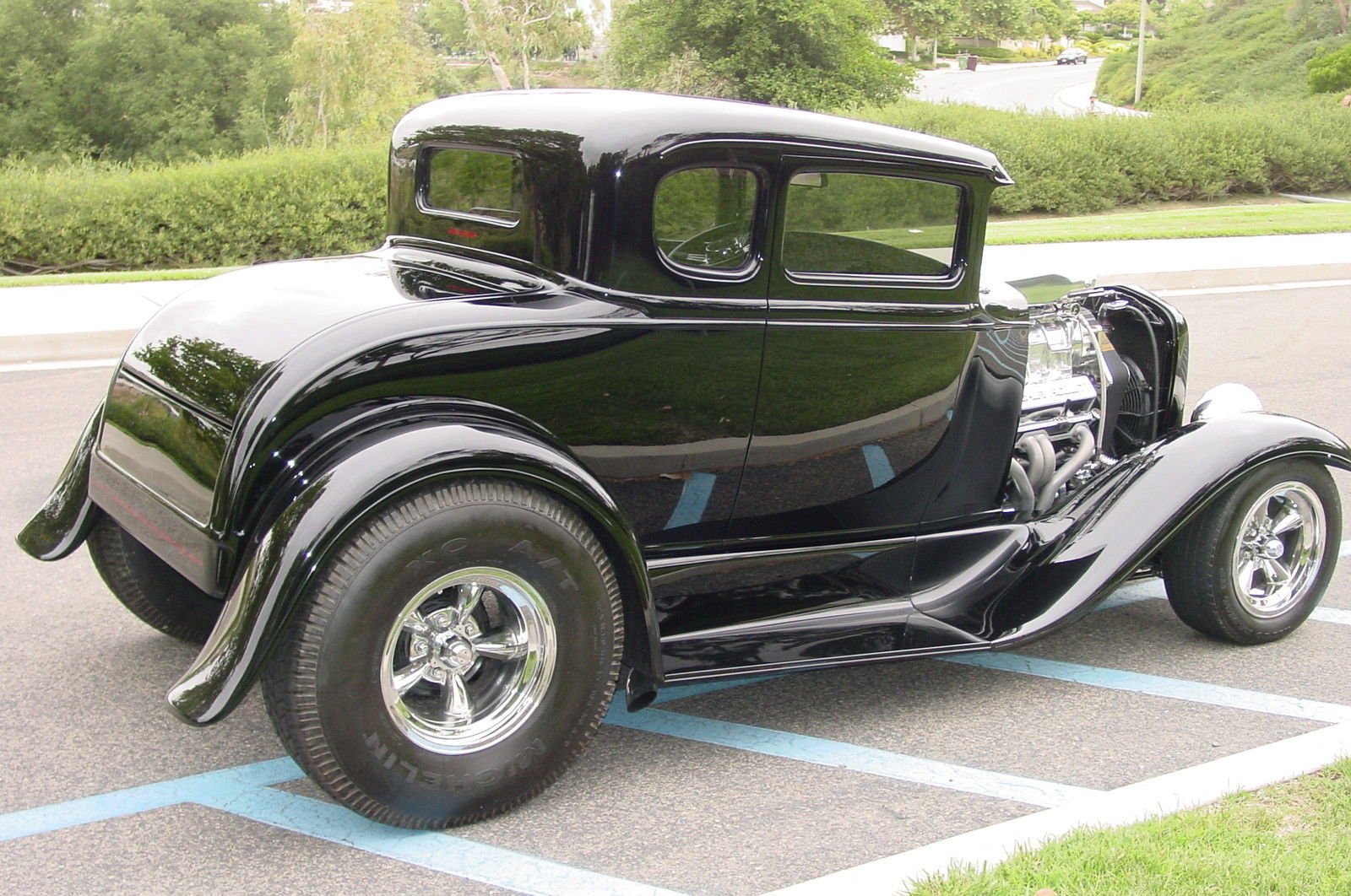 1930, Ford, Coupe, Hot, Rod, Rods, Custom, Vintage Wallpaper