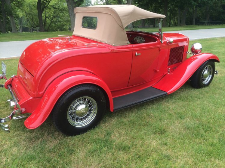 1932, Ford, Roadster, Hot, Rod, Rods, Custom, Vintage HD Wallpaper Desktop Background