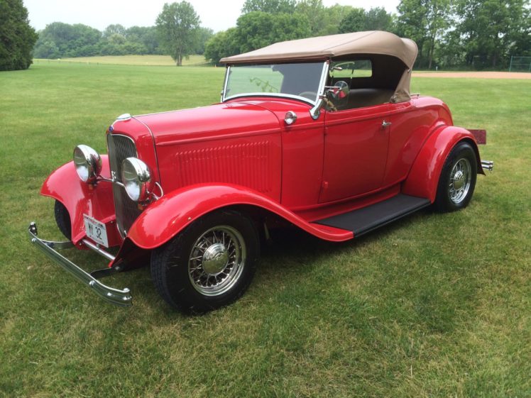 1932, Ford, Roadster, Hot, Rod, Rods, Custom, Vintage HD Wallpaper Desktop Background