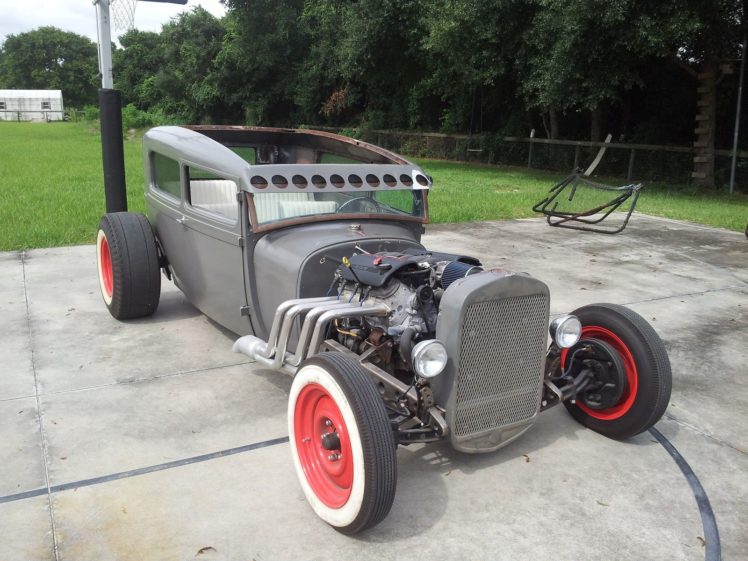 ford, Model a, Hot, Rod, Rods, Vintage, Rat, Custom HD Wallpaper Desktop Background