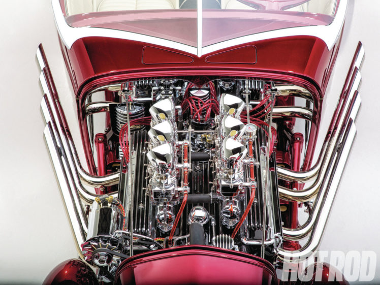 1932, Ford, Roadster, Retro, Hot, Rod, Rods, Engine, Engines, Nailhead HD Wallpaper Desktop Background