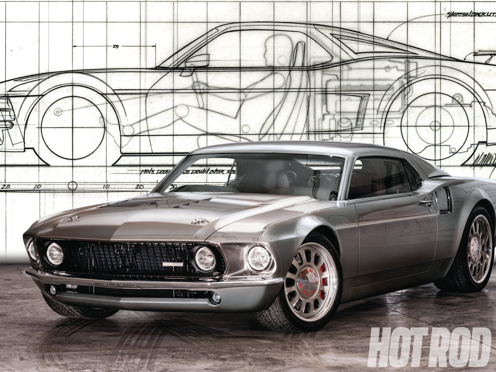 1969, Ford, Mustang, Hot, Rod, Rods, Muscle, Cars Wallpaper