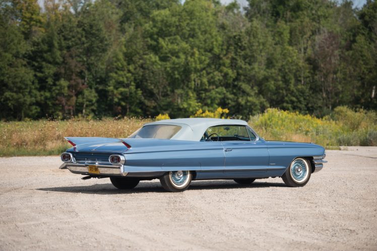 1961, Cadillac, Sixty two, Convertible, 6267f, Luxury, Classic HD Wallpaper Desktop Background