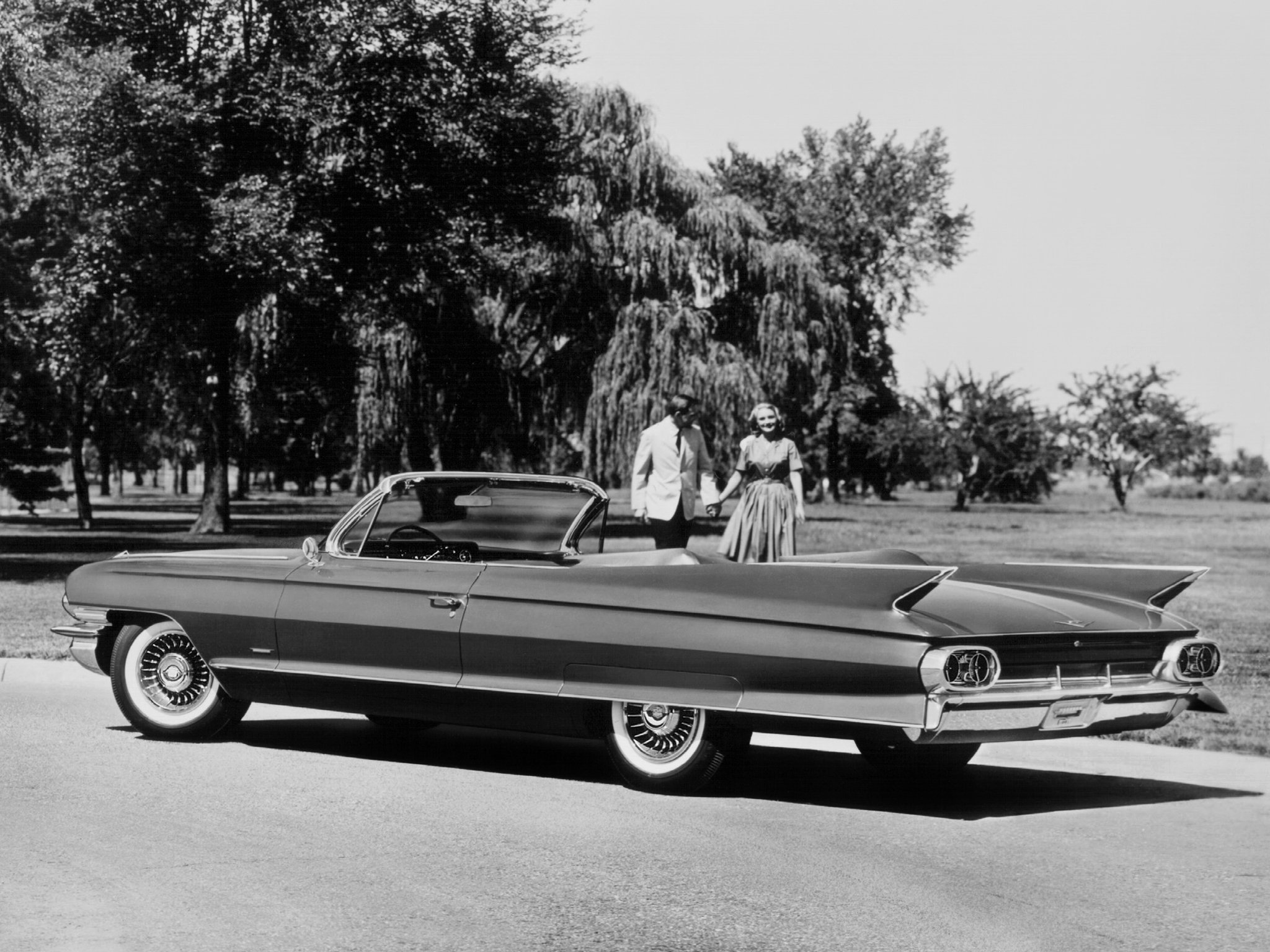1961, Cadillac, Sixty two, Convertible, 6267f, Luxury, Classic Wallpaper
