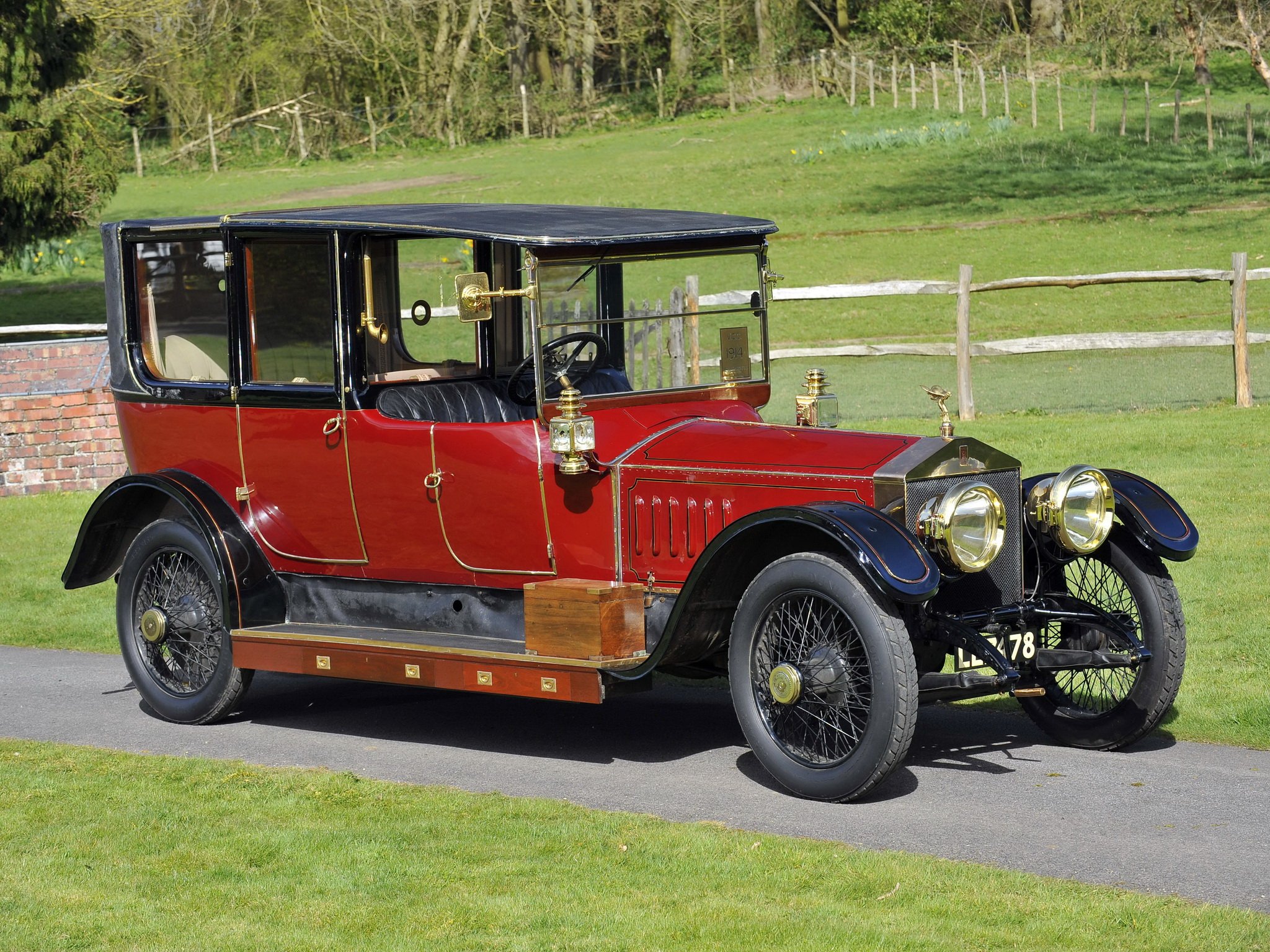 1914, Rolls, Royce, Silver, Ghost, 40 50, Hp, Landaulette, Barker, Luxury, Vintage Wallpaper