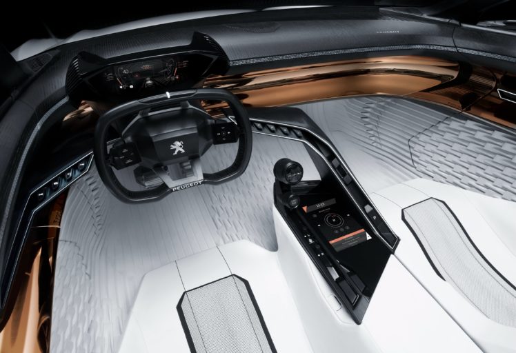 2015, Peugeot, Fractal, Coupe, Convertible HD Wallpaper Desktop Background