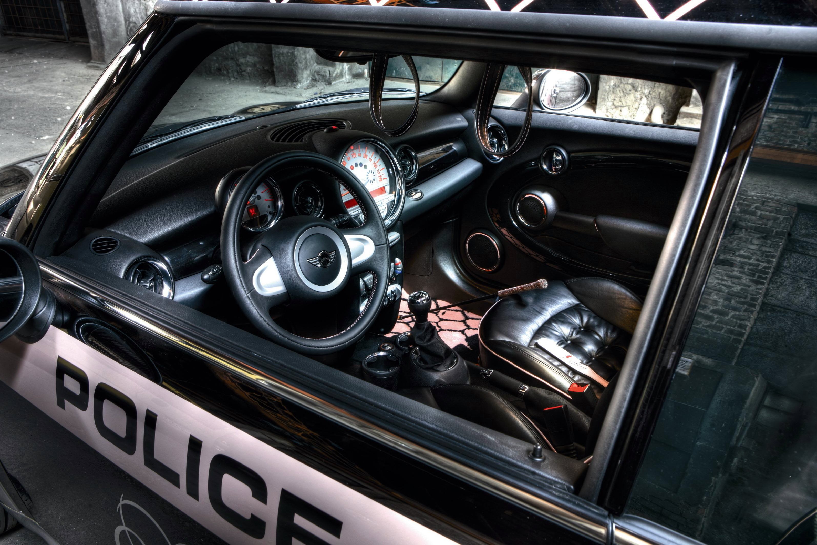 2008, Mini, Cooper, Clubman, Agent provocateur, R55, Police, Emergency Wallpaper