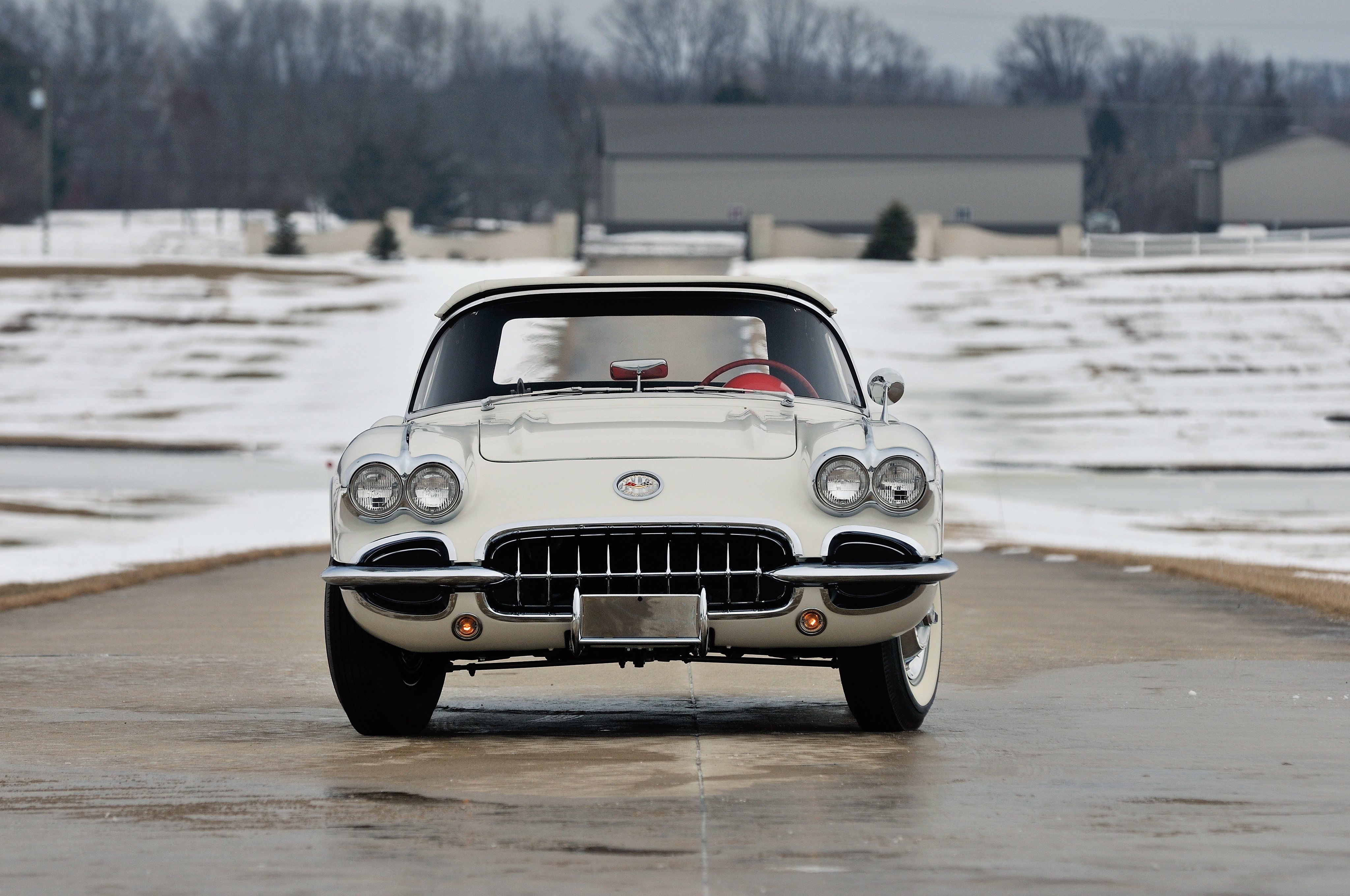1958, Chevrolet, Corvette, 283, 290hp, Fuel, Injection, J800 867, Supercar, Retro, Muscle Wallpaper