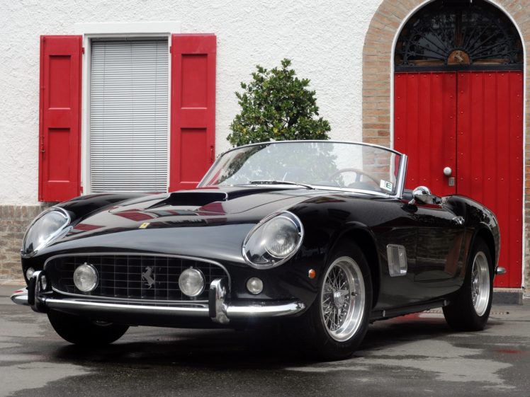 1960 63, Ferrari, 250, G t, California, Spyder, Passo, Corto, Classic, Supercar HD Wallpaper Desktop Background