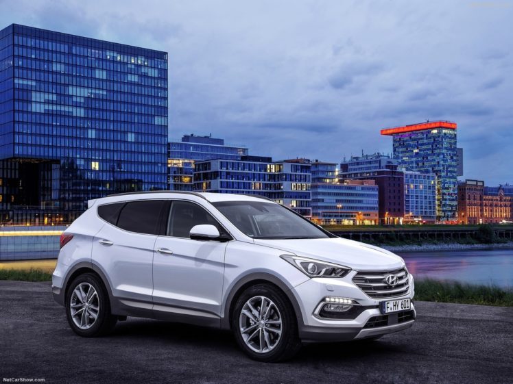 hyundai, Santa, Fe, Cars, Suv, 2016 HD Wallpaper Desktop Background