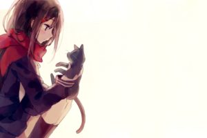 kagerou, Project, Anime, Series, Girl, Cute, Cat