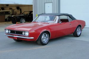 1967, Chevy, Chevrolet, Camaro, Convertible, Cars, Red