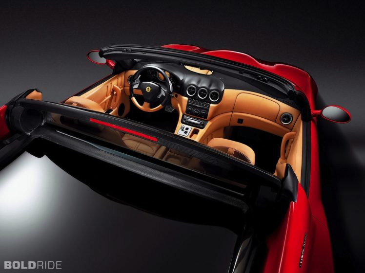 2005, Ferrari, 575, Superamerica, Supercars, Supercar, Interior HD Wallpaper Desktop Background