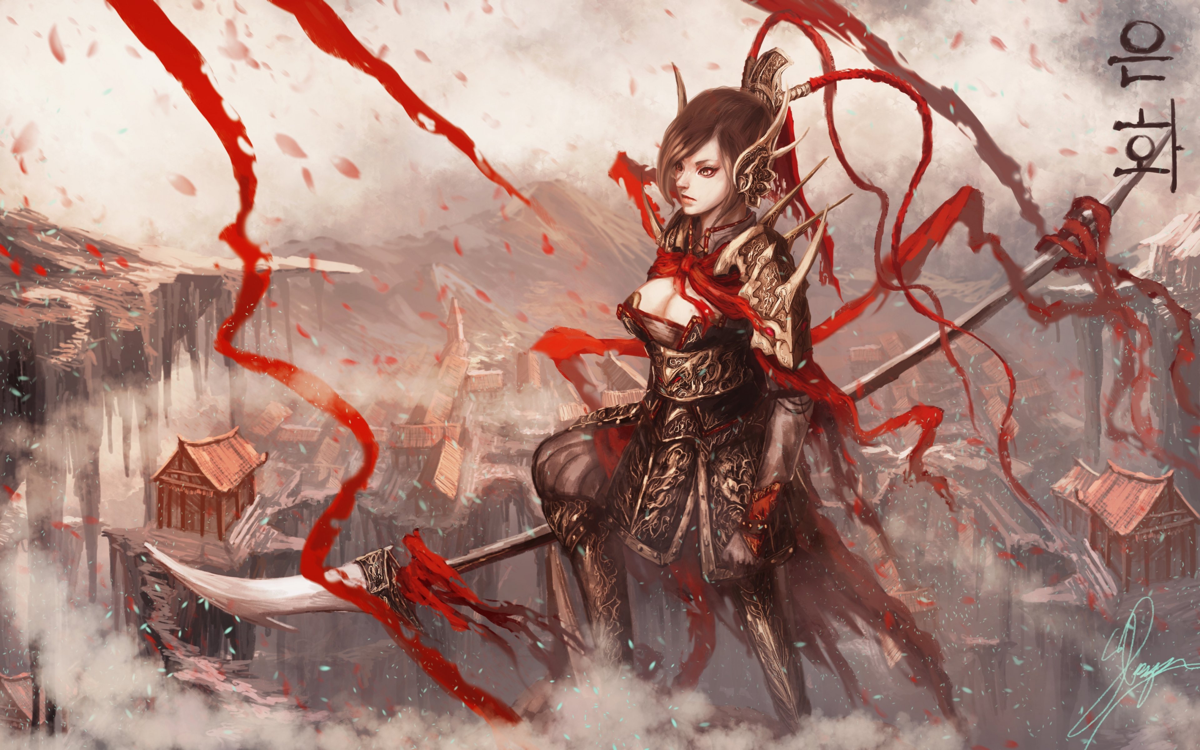 fantasy, Art, Artwork, Woman, Women, Female, Girl, Girls, Warrior Wallpaper