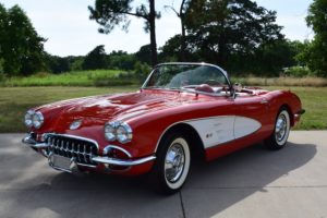 1958, Chevrolet, Corvette, Convertible, Muscle, Classic, Old, Original, Usa,  01