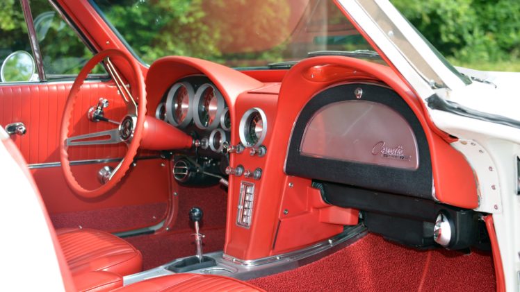 1963, Chevrolet, Corvette, Stingray, Split window, Coupe, Muscle, Classic, Old, Original, Usa,  10 HD Wallpaper Desktop Background