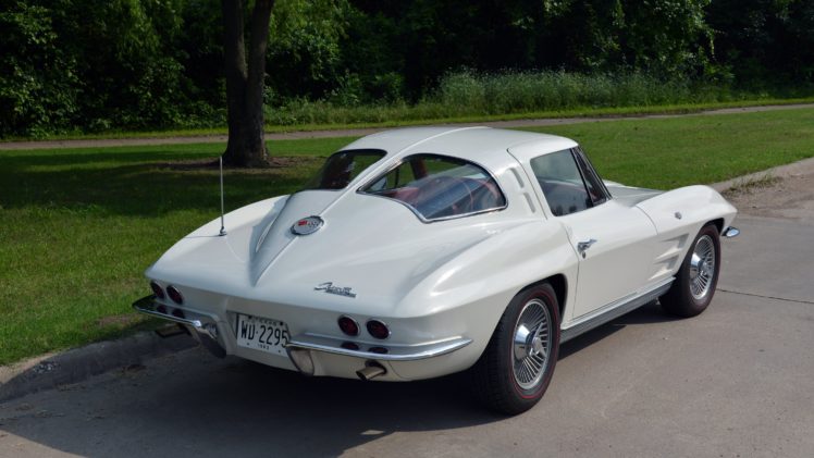1963, Chevrolet, Corvette, Stingray, Split window, Coupe, Muscle, Classic, Old, Original, Usa,  11 HD Wallpaper Desktop Background
