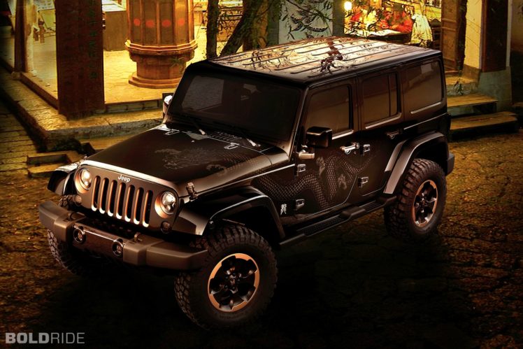 2012, Jeep, Wrangler, Dragon, Design, Concept, Offroad, 4×4 HD Wallpaper Desktop Background