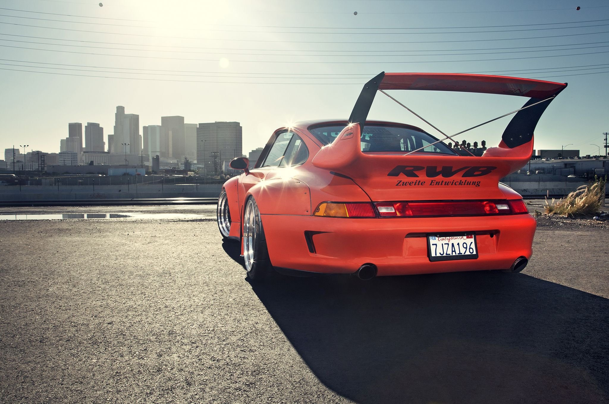 1995, Porsche, 911, Widebody, Kit, Rwb, Coupe, Cars Wallpaper