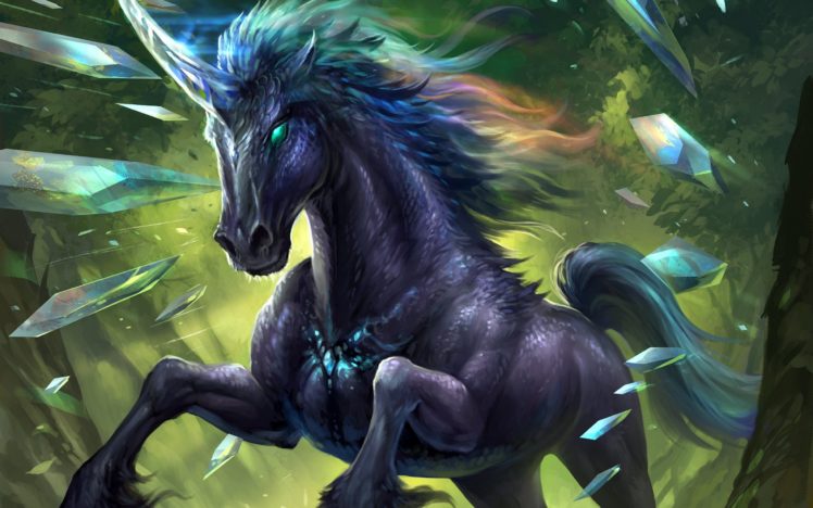 art, Artwork, Fantasy, Horse, Unicorn HD Wallpaper Desktop Background
