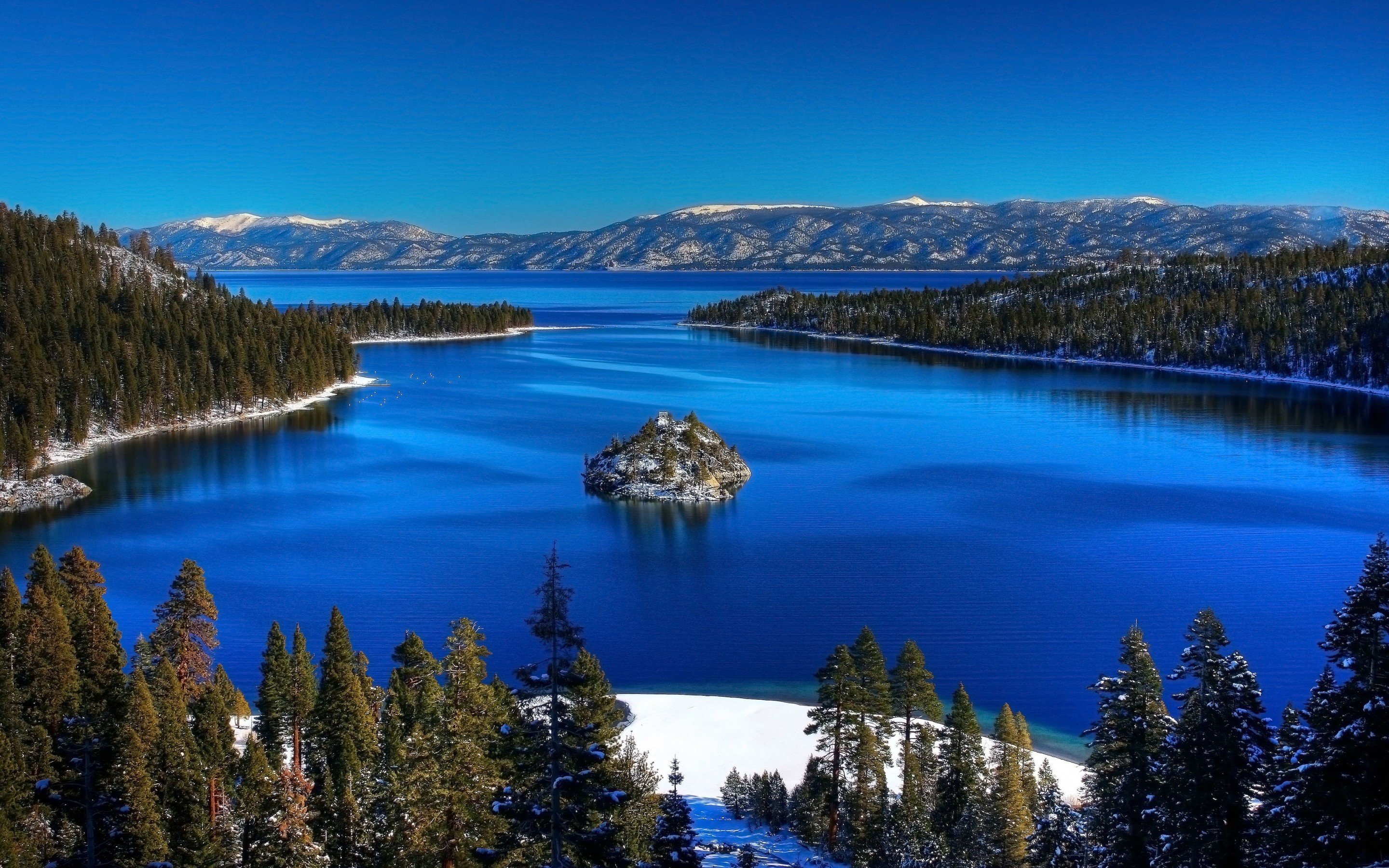 lake, Nature, Water, Landscape Wallpaper