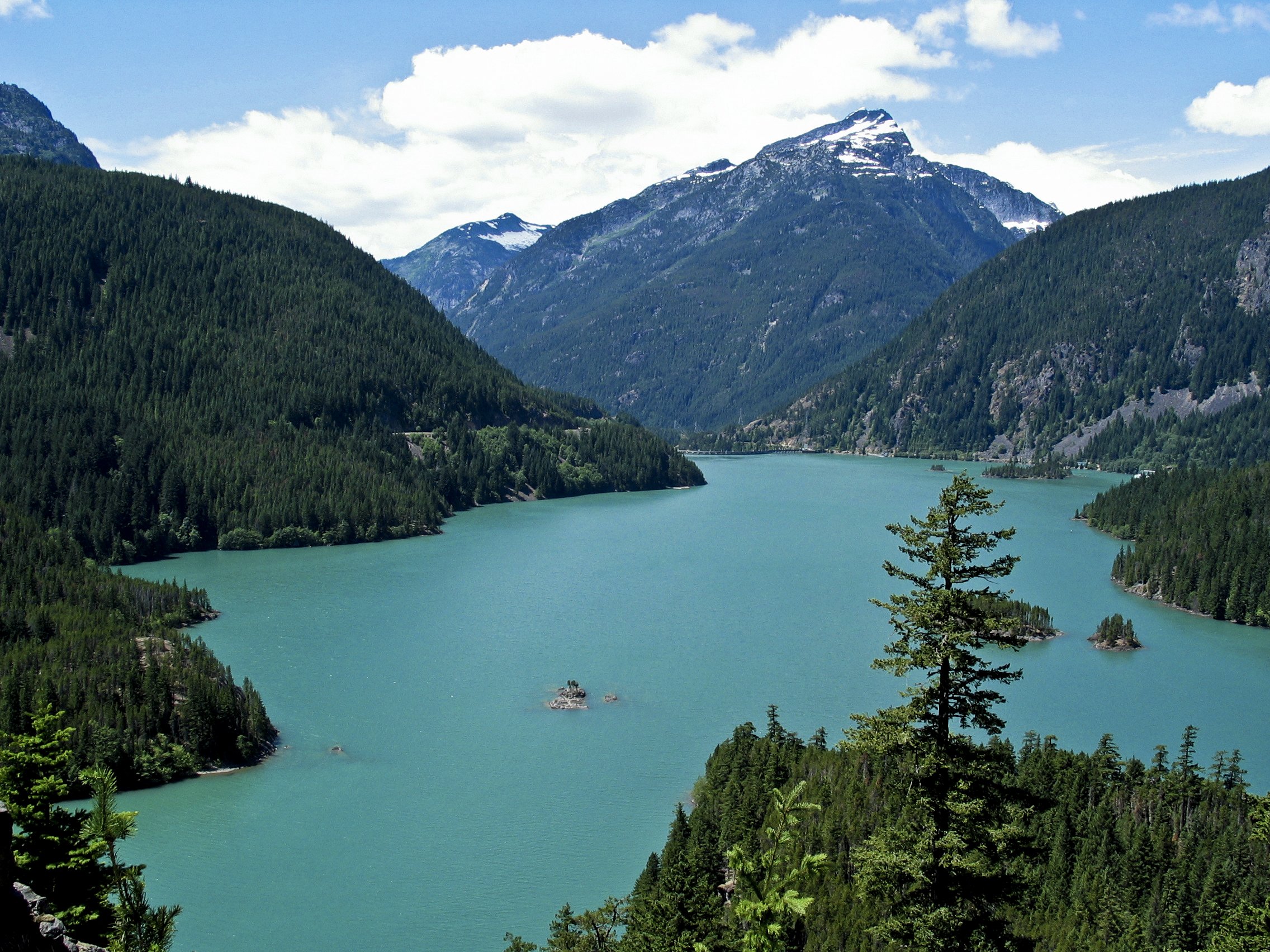 lake, Nature, Water, Landscape Wallpaper