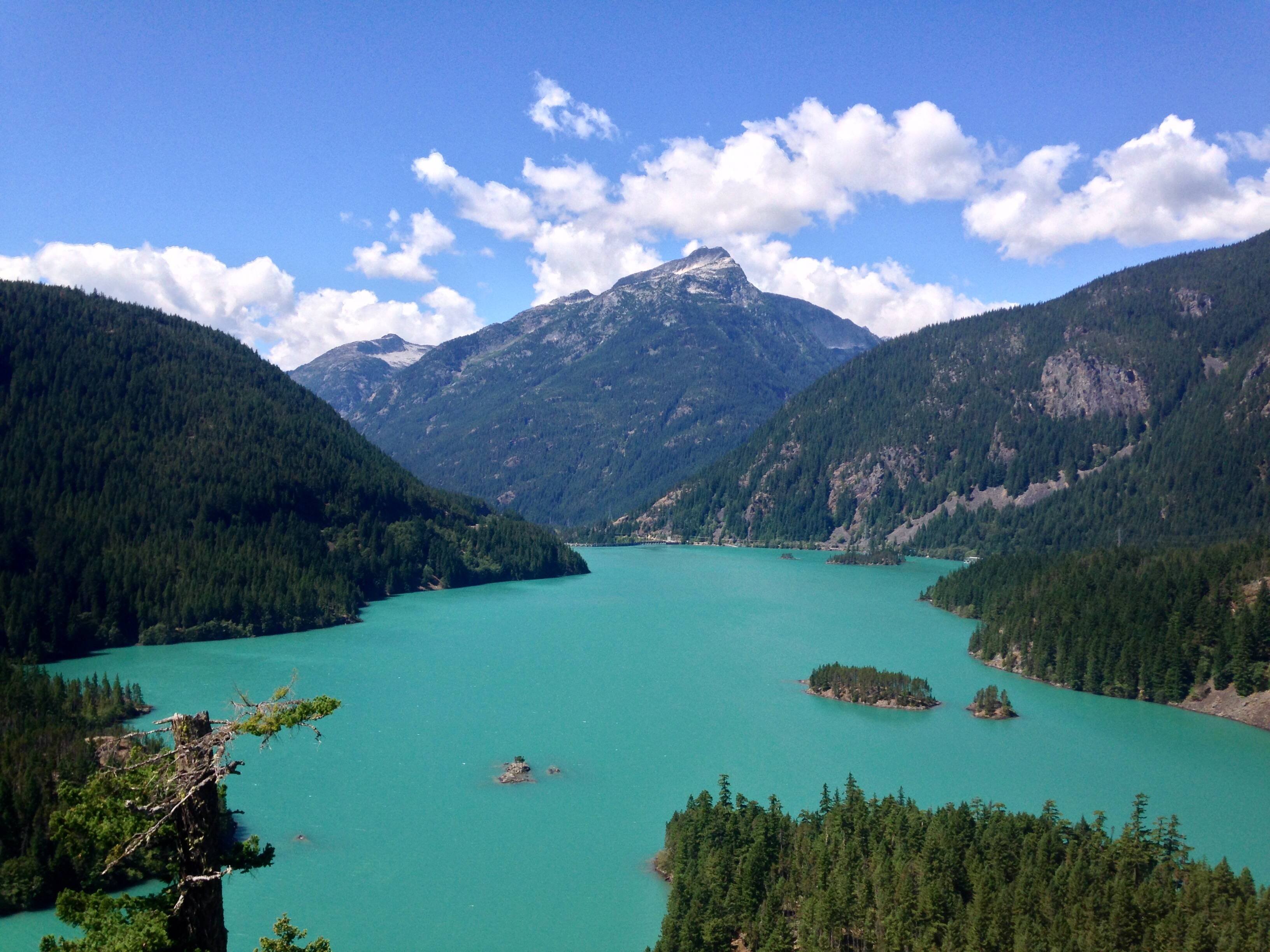 lake, Nature, Water, Landscape Wallpaper