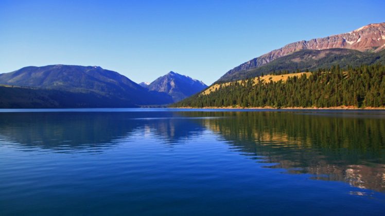 lake, Nature, Water, Landscape, Reflection HD Wallpaper Desktop Background