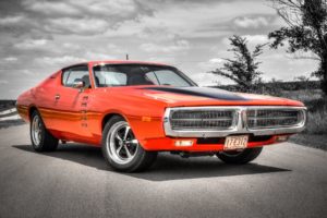 1972, Dodge, Charger, Pro touring, Cars, Coupe