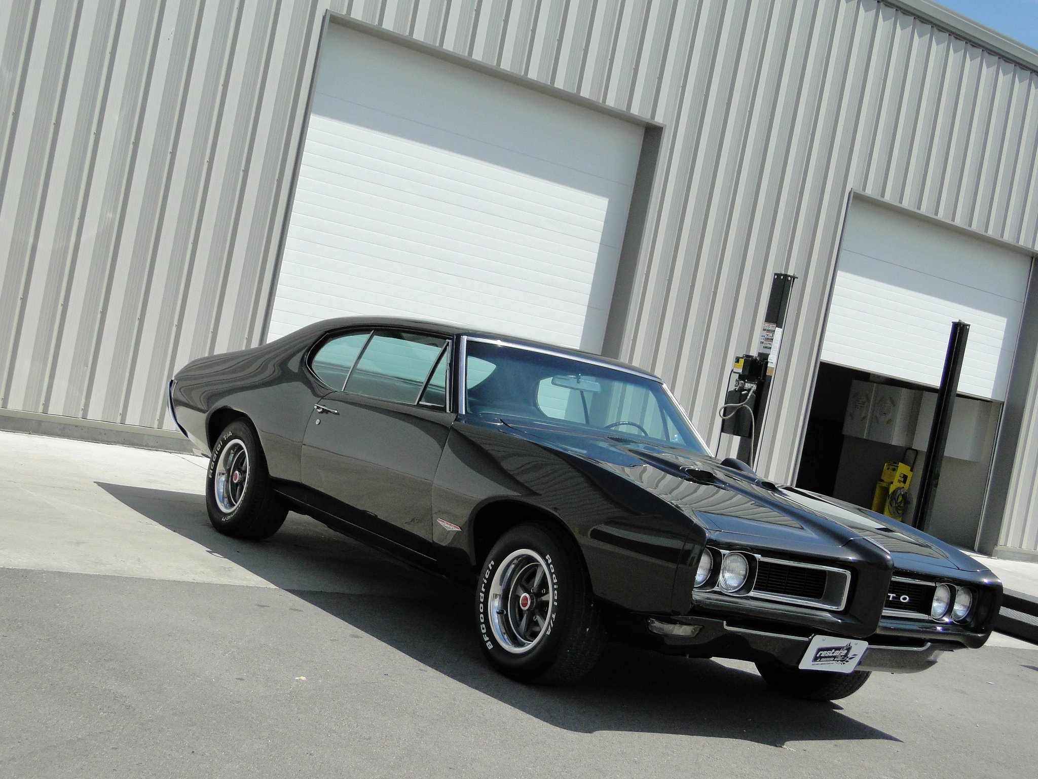 1968, Pontiac, Gto, Cars, Coupe, Black Wallpaper