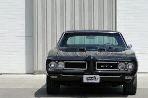 1968, Pontiac, Gto, Cars, Coupe, Black