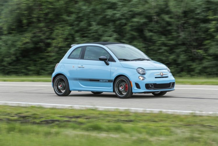 fiat, 500c, Abarth, Us spec, 2013, Cars, Blue HD Wallpaper Desktop Background