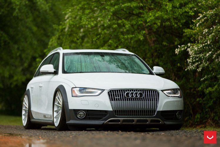 audi, Allroad, Wagon, Cars, Vossen, Wheels HD Wallpaper Desktop Background