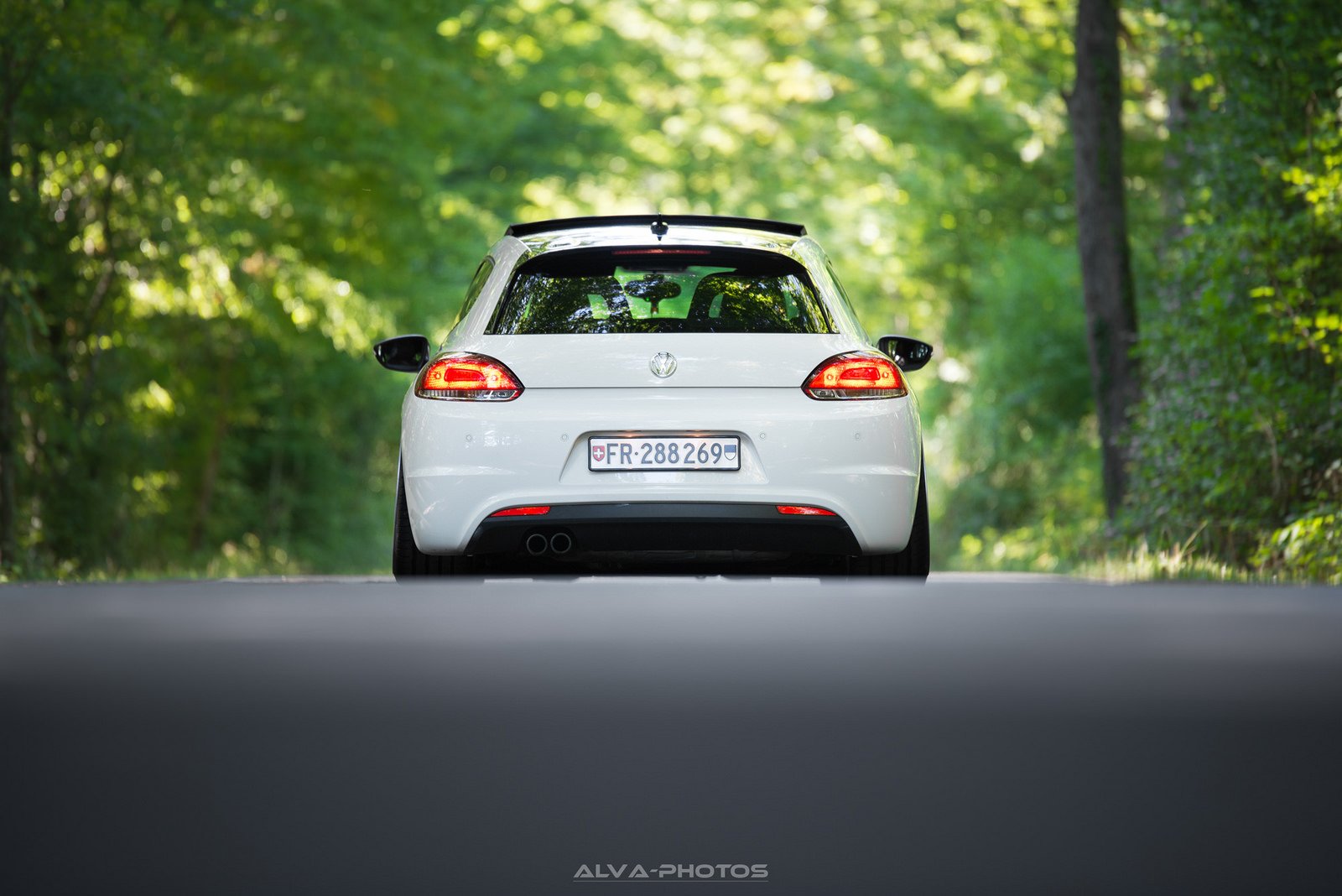 volkswagen, Scirocco, Vossen, Wheels, Black, Cars, Coupe Wallpaper