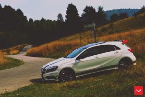 mercedes, Amg, A45, Vossen, Wheels, Cars, Coupe