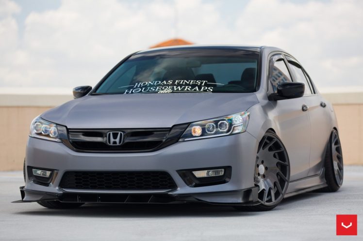 honda, Accord, Vossen, Wheels, Cars, Sedan HD Wallpaper Desktop Background