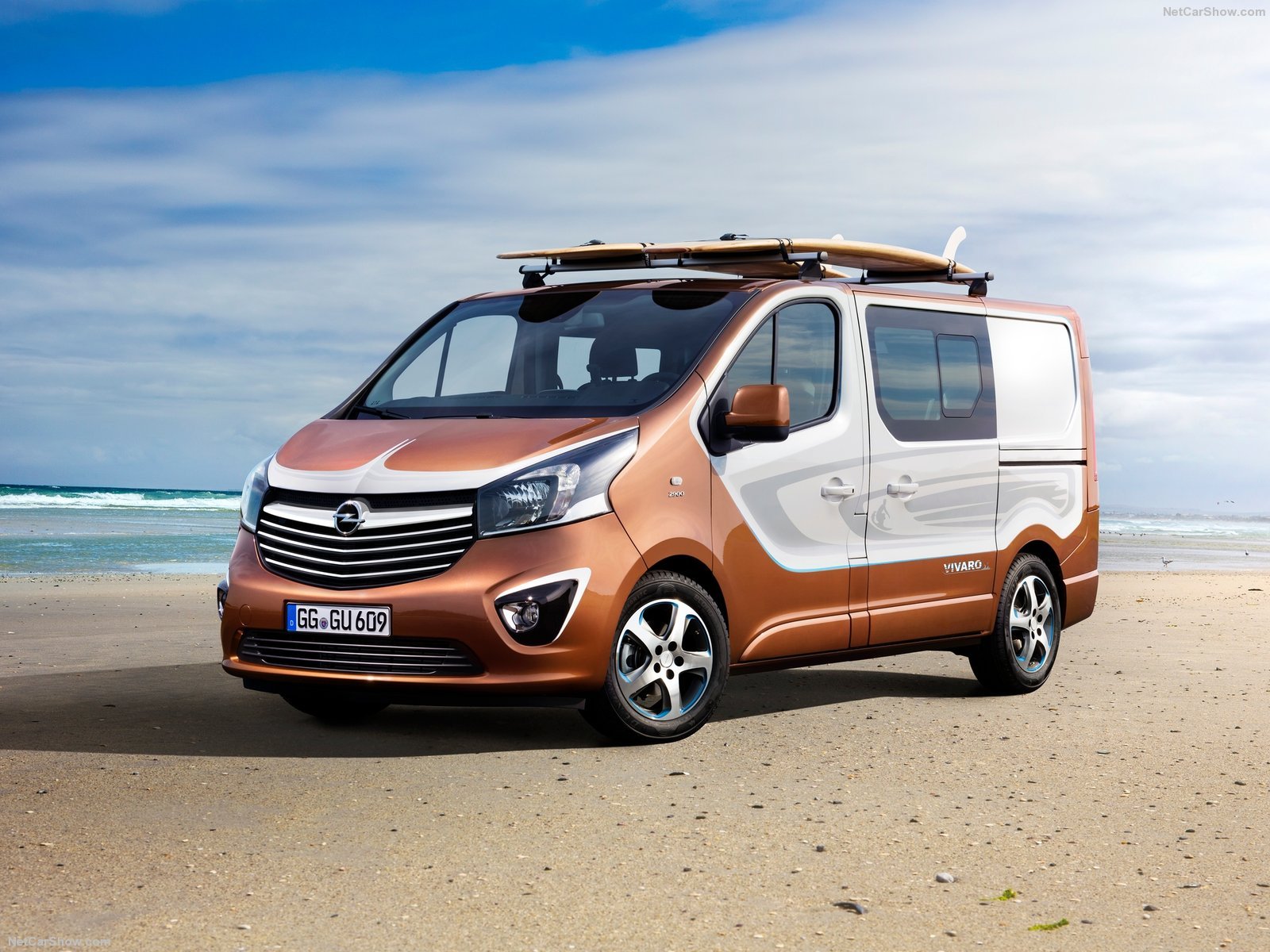 opel, Vivaro, Surf, Cars, Van, Concept, 2015 Wallpaper