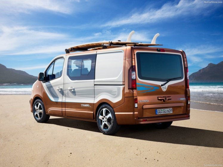 opel, Vivaro, Surf, Cars, Van, Concept, 2015 HD Wallpaper Desktop Background