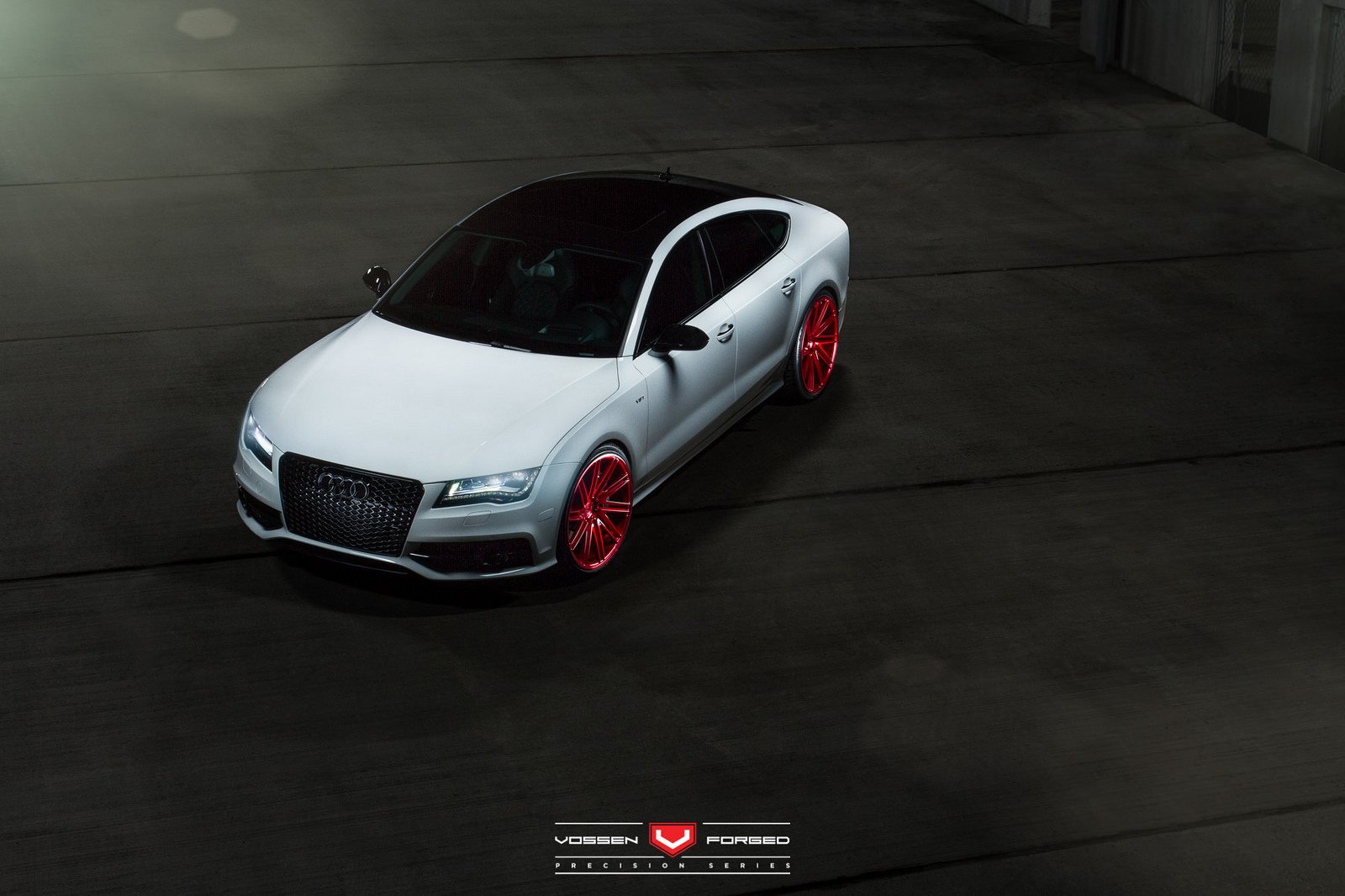 audi s7, Coupe, Vossen, Wheels, Cars Wallpaper