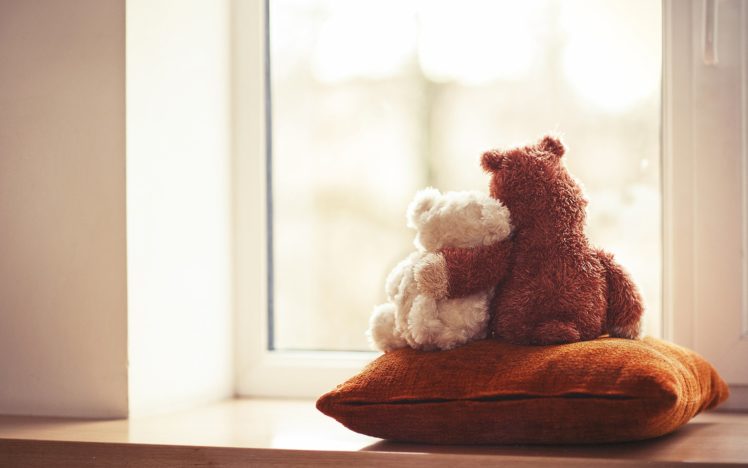 teddy bear love wallpaper hd