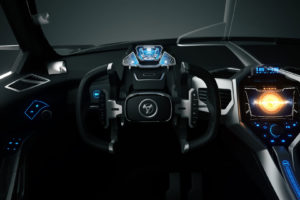 2012tronatic, Everia, Concept, Electric, Supercar, Supercars, Interior, Dash, Steering