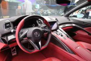 2013, Acura, Nsx, Concept, Interior, Steering