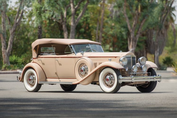 1932, Packard, Twin, Six, Individual, Custom, Sport, Phaeton, By, Dietrich, Classic, Cars HD Wallpaper Desktop Background